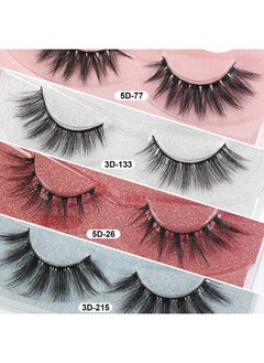 MAGEFY 20 Pairs Eyelashes 4 Style Faux Mink Lashes Pack Natural Look To Dramatic Long False Eyelashes 16Mm20Mm Handmade Reusable Soft Fake Eyelashes With Glitter Portable Boxes  - Image 5
