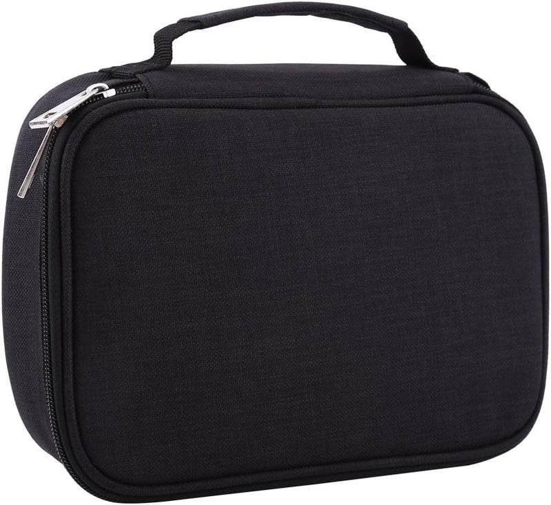 3 Layer Large Capacity Pencil Case 72 Slots Zipper Pen Holder Multi Functional Storage Pouch for Drawing Painting Art Supplies (Black) - Image 5