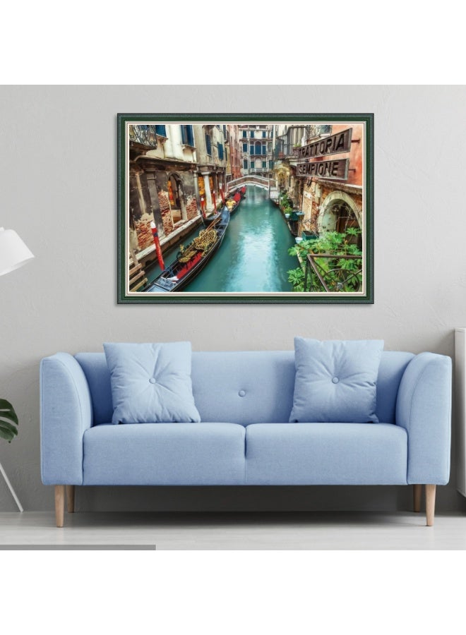 1000 قطعة بانوراما بانوراما مدينة البندقية المائية - تصاميم مبتكرة ، وتجربة فنية ملونة للكبار والأطفال - Image 3