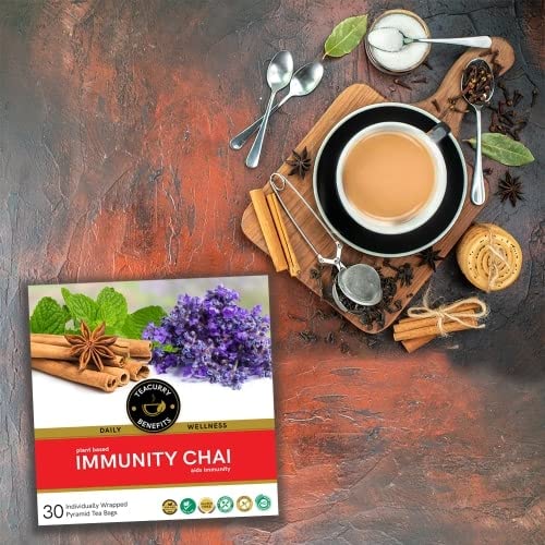 TEACURRY Immunity Booster Tea - 250 grams of Immunity Tea | Cardamom, Cloves, Ginger, Bay Leaf, Cinnamon, Black Tea | Immunity Booster Tea Kadha - Image 5