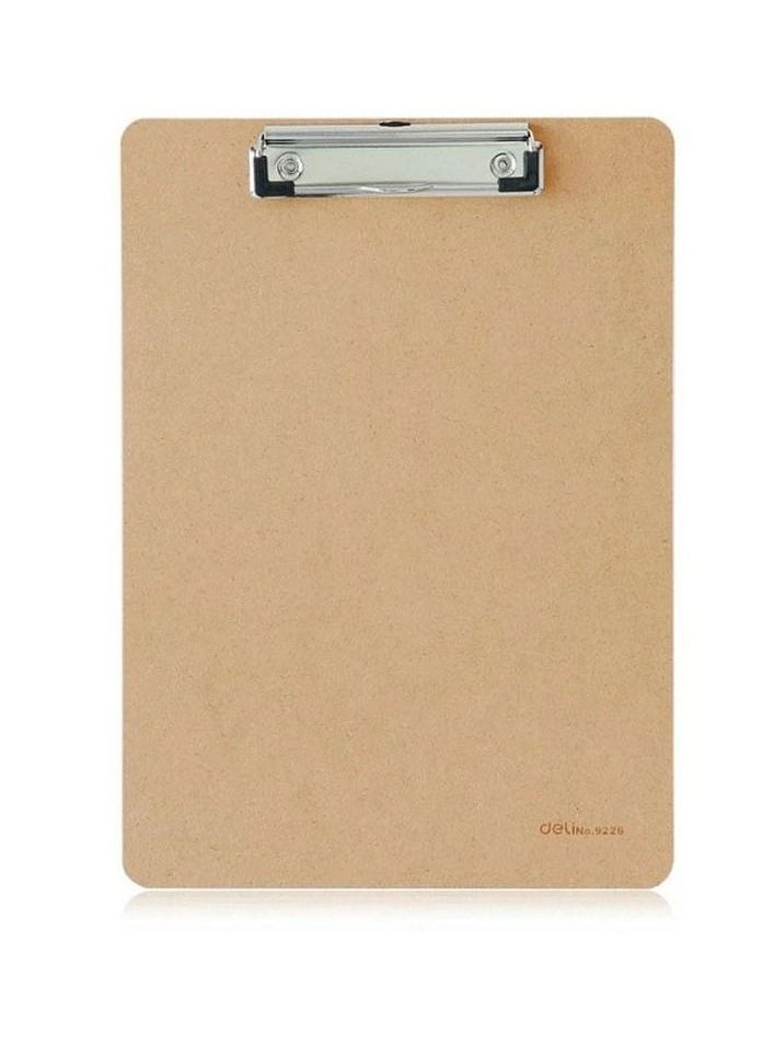 Deli A4 Size Wooden Clip Board  - Image 2