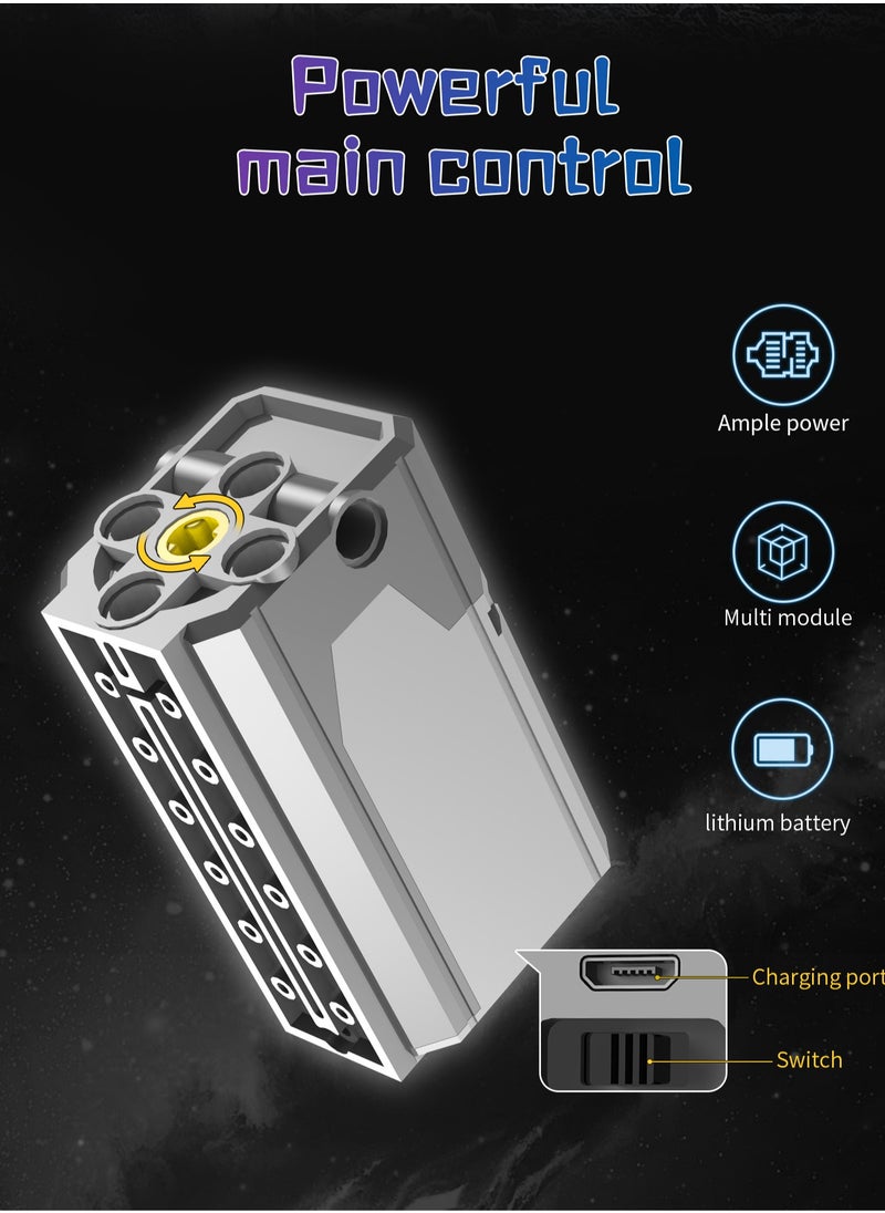 null - 3 in 1 of 2 Ways Control DlY Building Block Set Toys of Intelligent Robot - Image 1