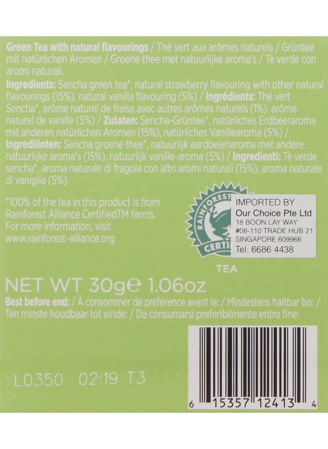 Taylors Of Harrogate Taylors of Harrogate Strawberry & Vanilla Green Tea, 20 Count (Pack of 1)  - Image 4