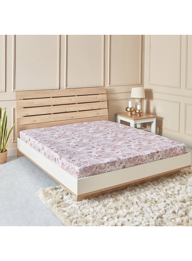 Estonia Isla Printed Cotton King Flat Sheet 260 x 240 cm
