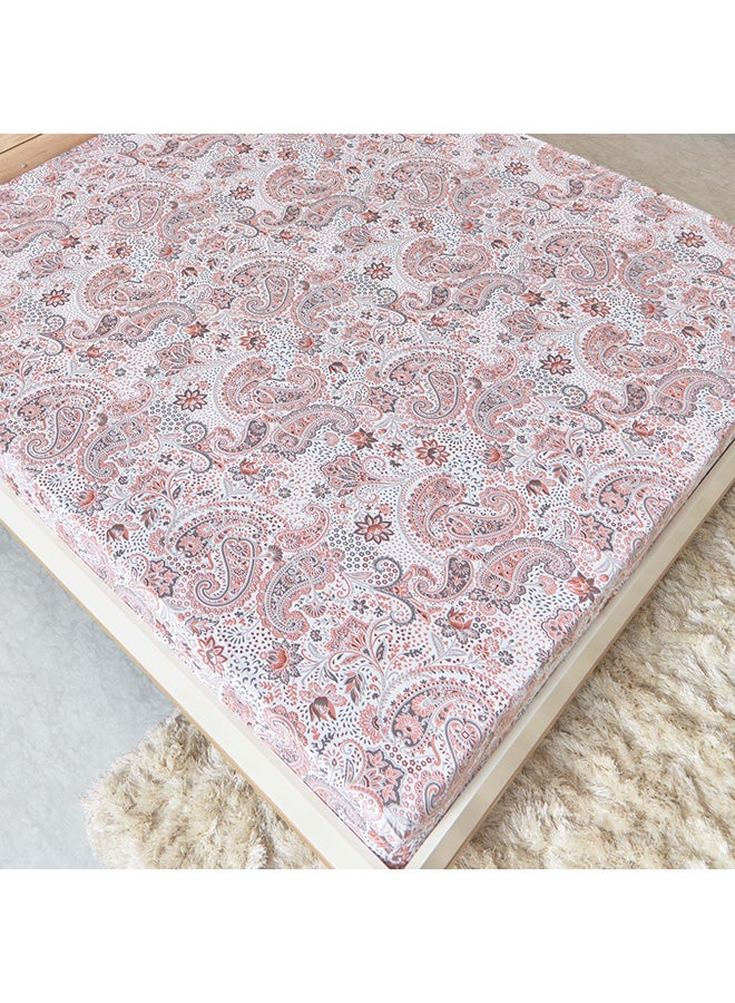 Estonia Isla Printed Cotton King Flat Sheet 260 x 240 cm