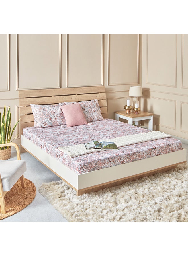 Estonia Isla Printed Cotton King Flat Sheet 260 x 240 cm