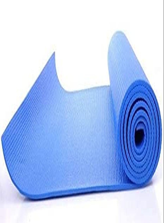 SEASPIRIT Yoga Mat Anti Skid EVA Yoga mat with Bag for Gym Workout and Flooring Exercise Long Size Yoga Mat for Men and Women (Blue Color 4 mm) - Image 5
