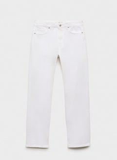 MANGO Mid-Rise Straight Jeans  - Image 5
