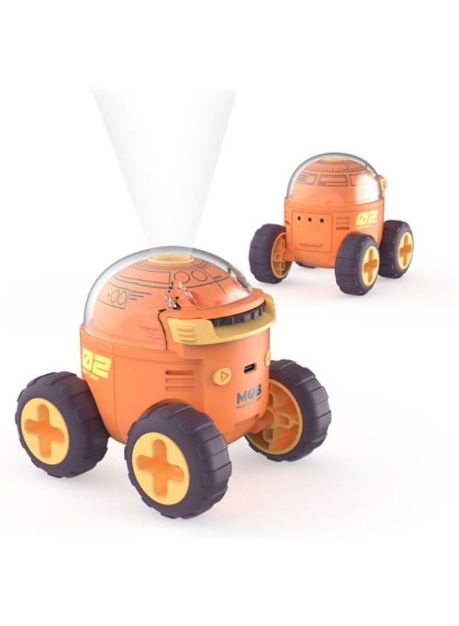 موب لعبة بروجكتور للأطفال بتصميم مستكشف الفضاء لتعزيز الإبداع والتعلم مع ميزات تفاعلية وموضوع الفضاء - Image 3