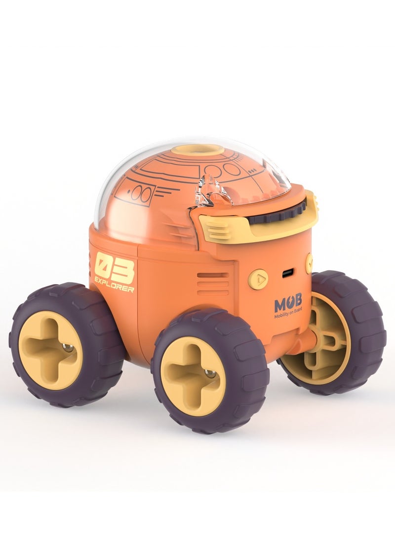 موب لعبة بروجكتور للأطفال بتصميم مستكشف الفضاء لتعزيز الإبداع والتعلم مع ميزات تفاعلية وموضوع الفضاء - Image 1