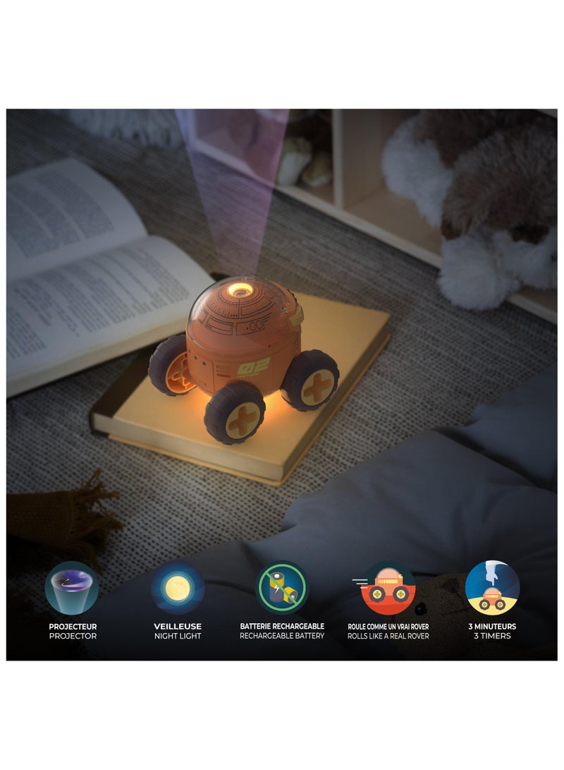 موب لعبة بروجكتور للأطفال بتصميم مستكشف الفضاء لتعزيز الإبداع والتعلم مع ميزات تفاعلية وموضوع الفضاء - Image 5