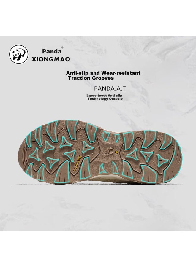Panda Camel Series Fun Wild Men'S Hiking Shoes Spring Summer Anti-Slip Wear-Resistant Lightweight Sports Mountaineering Shoes 612X Men 43 - Image 1