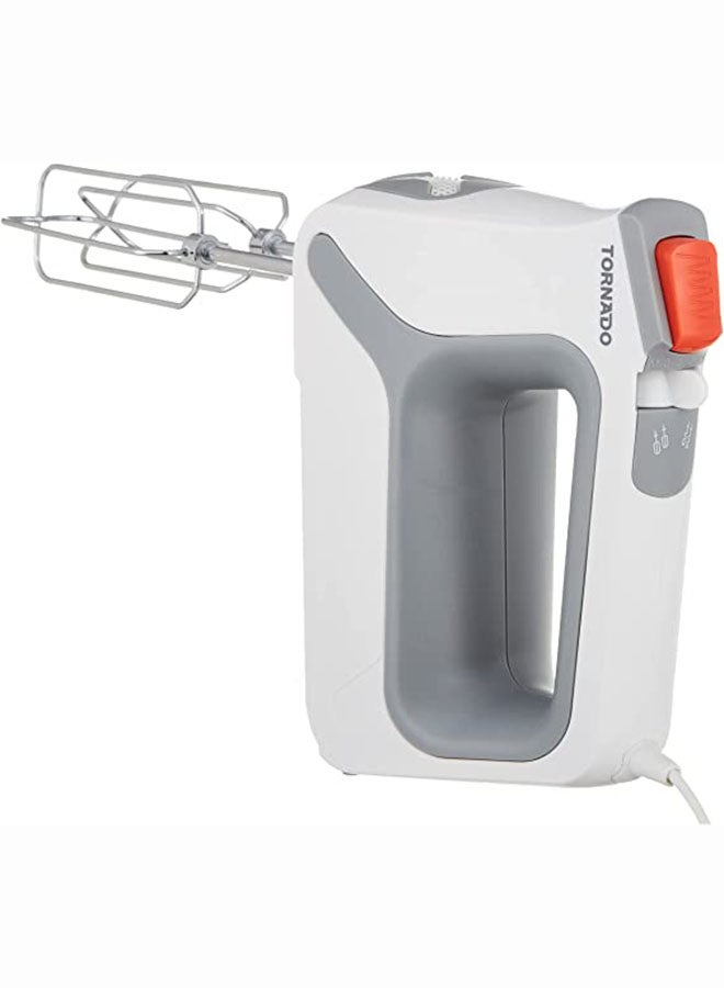 TORNADO Hand Mixer, 5 Speeds, Chopper 400 W THM-400SS White - Image 5