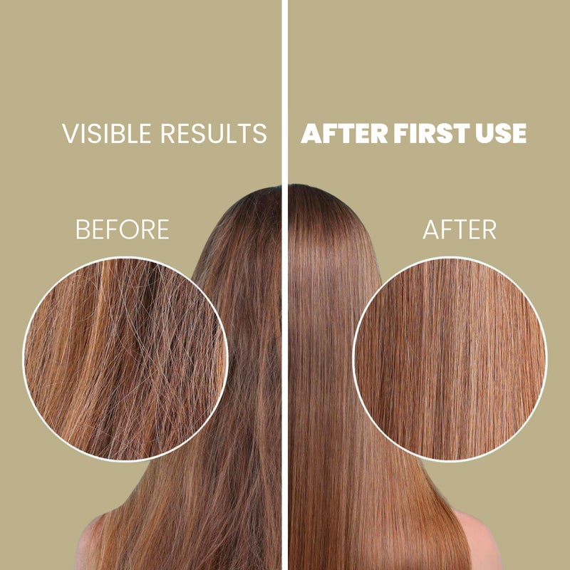 ANYELUZ Aloe Vera Argan Oil Conditioner, Moisture-Rich and Lightweight Nourishing Formula, Detangler for All Hair Types, Daily Use - Image 5