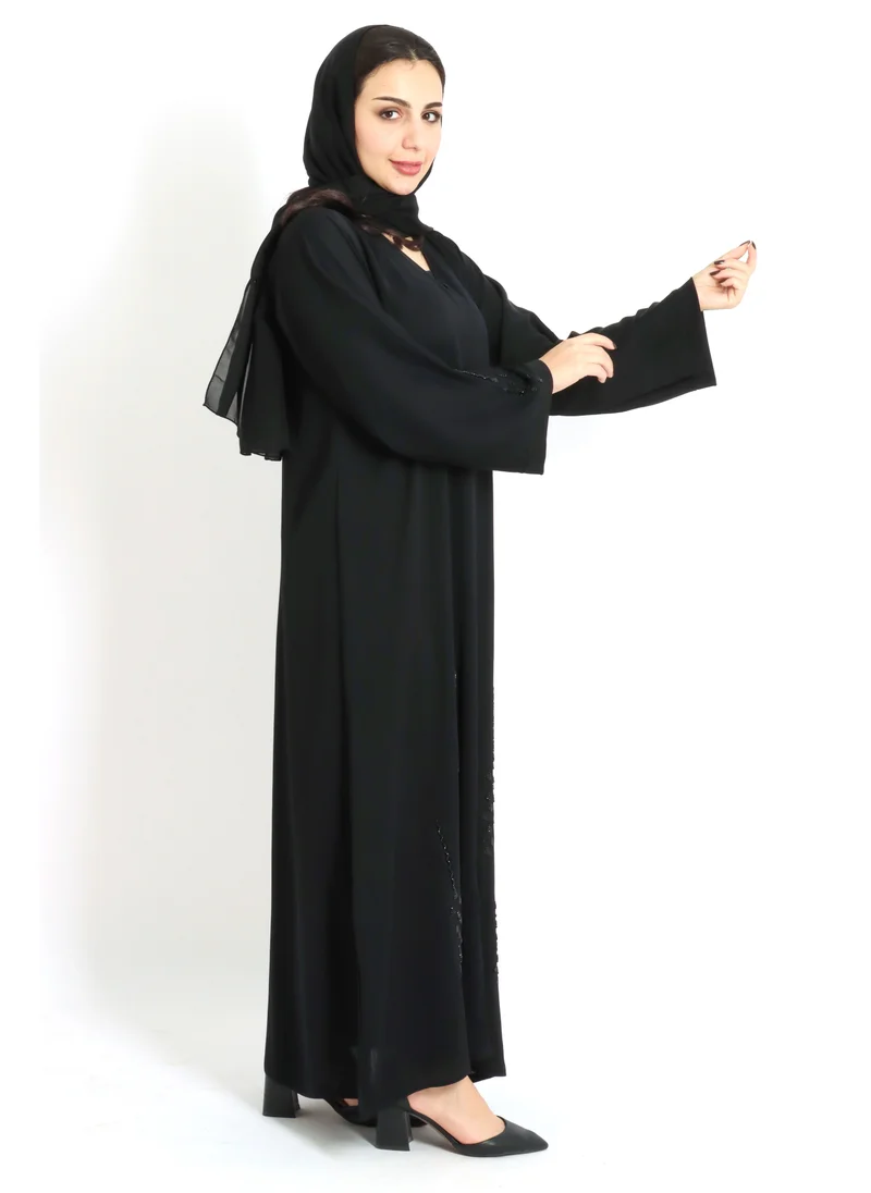 IKKXA Handcrafted Modern Abaya AIK5041
