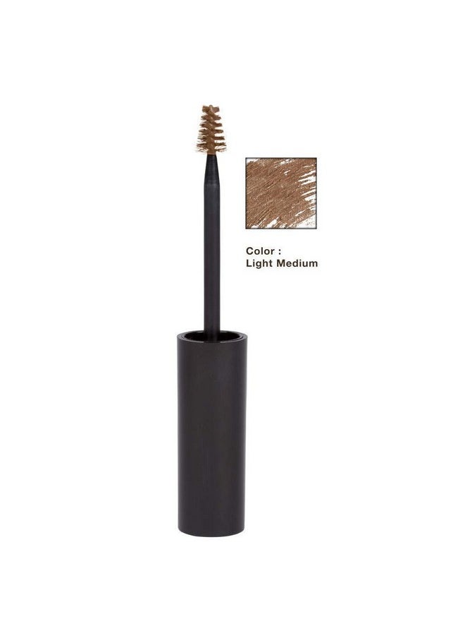 إليزابيث موت جل مكياج الحواجب - Queen Of The Fill Brow Tint And Filler - فرشاة لملء الحواجب وتغطية الشعر الرمادي، مقاوم للماء، يدوم طويلاً - خالٍ من القسوة، بني متوسط فاتح، 4 جرام  - Image 4