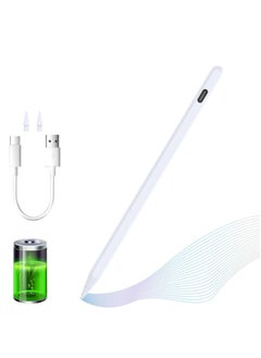 Generic Stylus Pen for iPad 10th/9th Generation, 26 Hours Working Time Stylus Pen with Palm Rejection, Compatible with Apple iPad 10/9/8/7/6, iPad Air, iPad Pro, iPad Mini 5/6/7  - Image 1