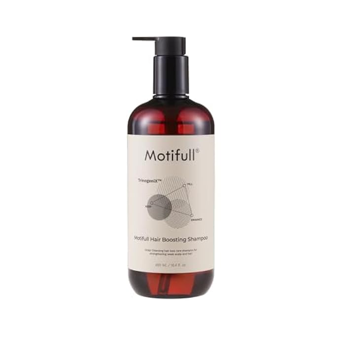 Motifull Hair Boosting Hair Thickening Shampoo for Thinning Hair with Biotin & Caffeine | Hair Growth Shampoo for Stronger Root & Volume (16.4 fl oz) - Image 1