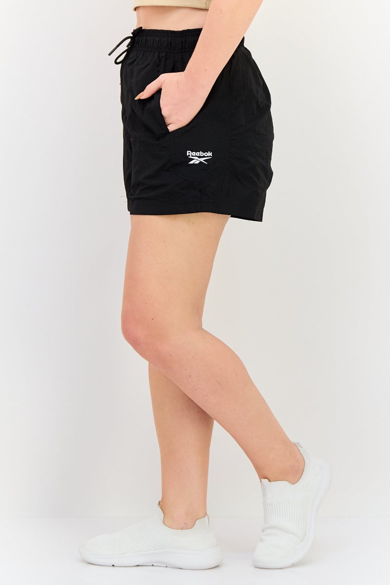 Reebok شورتات تدريب رياضية نسائية، أسود - Image 2