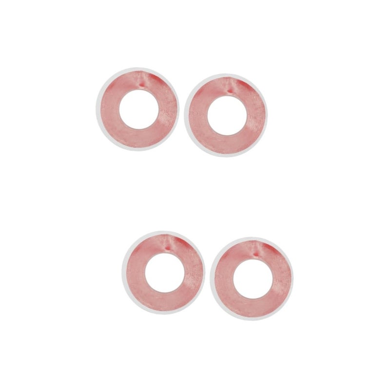 شريط لاصق مزدوج الجوانب مقاوم للحرارة 5000X0 1 سم 2 لفة قماش أحمر قوي التركيب - Image 1