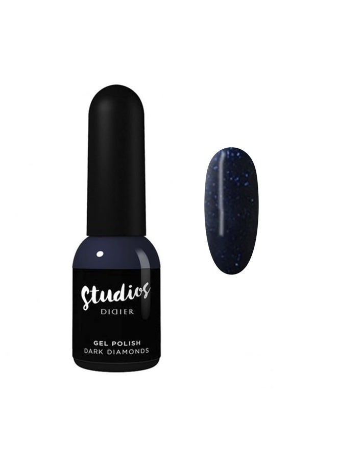 Didier Lab - Studios Gel Polish Dark Diamonds - Professional Manicure Pedicure Products - Rich Pigment for Complete Nail Coverage -Flawless Shine -Suitable for Beginners - For UV Lamp - Gift for Women - Image 1