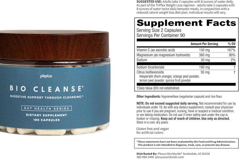 PLEXUS Bio Cleanse 180 ct - Image 4