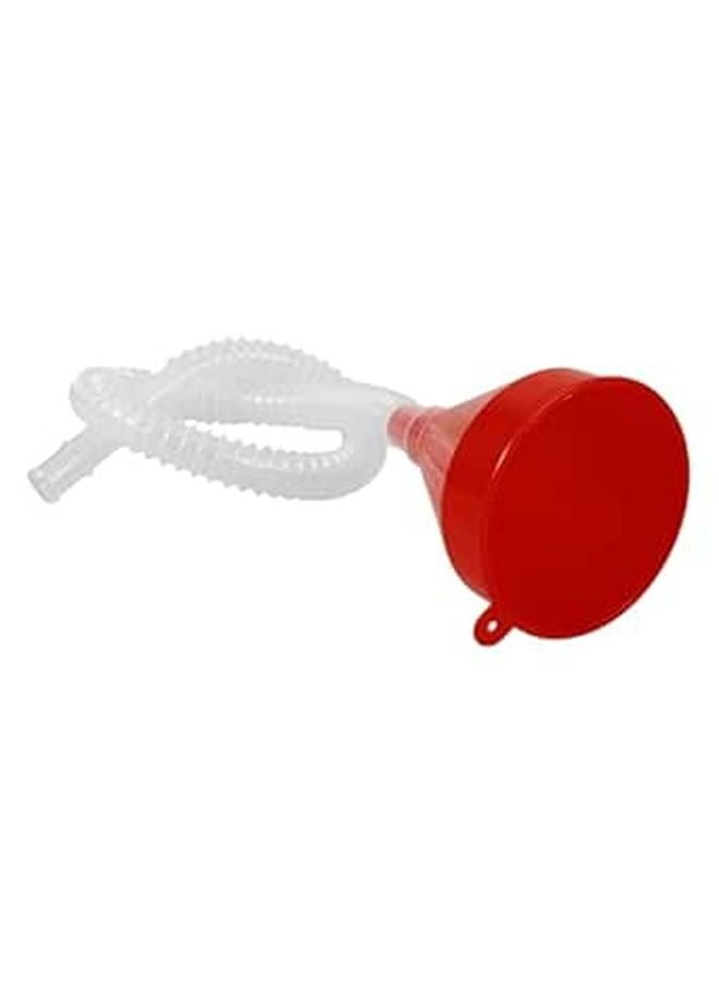 Flexible Oil Funnel with Hose for Quick Refueling of Motorcycle and Car Fluids - Image 1