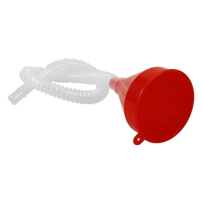 Flexible Oil Funnel with Hose for Quick Refueling of Motorcycle and Car Fluids - Image 2