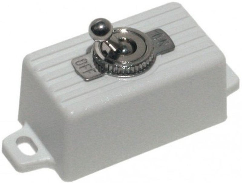 Seco-Larm SS-076Q/SW ENFORCER SPST Toggle Switch, Attractive plastic case with 2 screw holes and pre-wired 6" (15cm) leads for easy surface mounting - Image 4