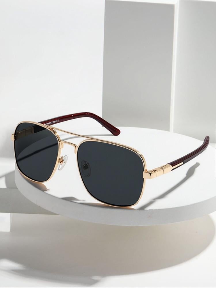 POLICE Men's Cycling Glasses Fashion Sunglasses Metal High-end Sunglasses Black Frame with UV Lenses - Image 3