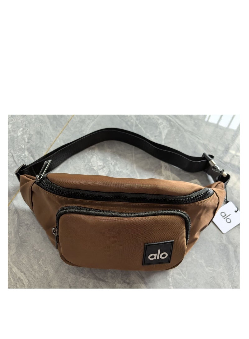 Alo Yoga alo new simple fashion Fanny pack ladies crossbody bag multi-functional large capacity mobile phone bag - Image 3