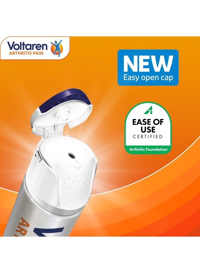 VOLTAREN Arthritis Gel for Powerful Topical Arthritis Pain Relief - New Easy Open Cap - 100g x 2 - Image 2