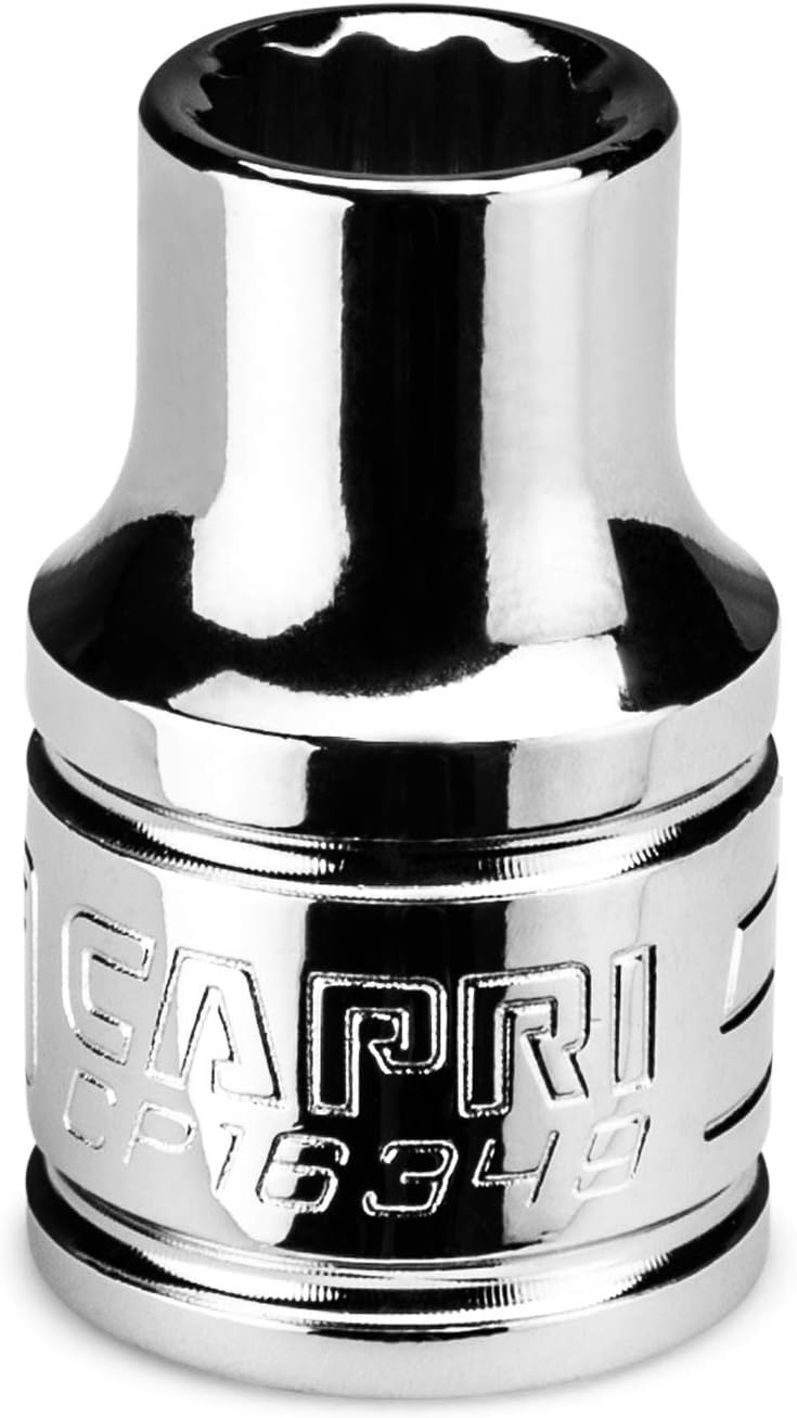Capri Tools 5/16 in. Shallow Socket, 3/8 in. Drive, 12-point, SAE - Image 1