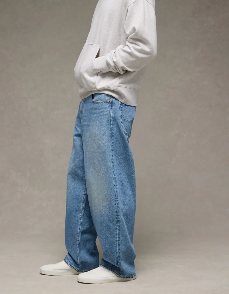 American Eagle  AE Barrel Jean for Women | Best Price UAE