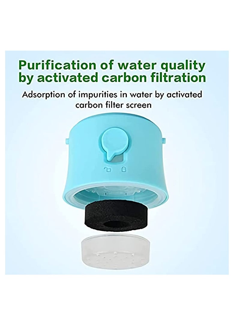 Excefore Dog Water Bottle - Foldable Dispenser for Walking, Portable Pet Travel, BPA Free Cat, Rabbit,Puppy and Other Animals(10 Oz) - Image 2