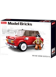 Sluban Model Bircks Red Retro Car 150 Pieces  - Image 1