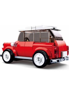 Sluban Model Bircks Red Retro Car 150 Pieces  - Image 4
