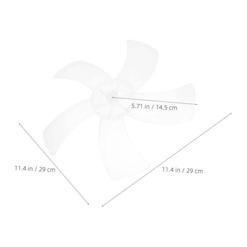 Universal Replacement Fan Blades For Table Floor Ceiling Wall Mount Fans 4 Pack - Image 3