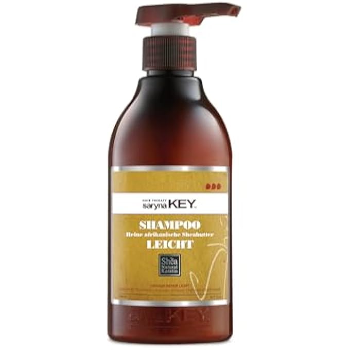 Saryna Key DAMAGE REPAIR LIGHT SHEA SHAMPOO - FOR FINE, THIN & FRAGILE HAIR LIGHTWEIGHT VOLUME WITH PURE AFRICAN SHEA BUTTER 500ML I 16.9FL.OZ - Image 2
