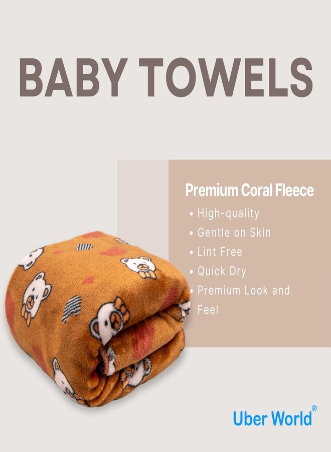 Uber World Baby Towels for Newborns | Baby Wrapper for New Born | Baby Towels for 0 to 2 Years | Baby Wrapper for New Born | Baby Bath Towels (1) - Image 3