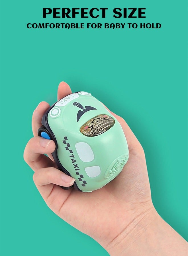 GROIC GROIC Cartoon Pull Back Diecast Car 6 Pcs Mini Toy Set with Map Storage Bag for Kids  - Image 3