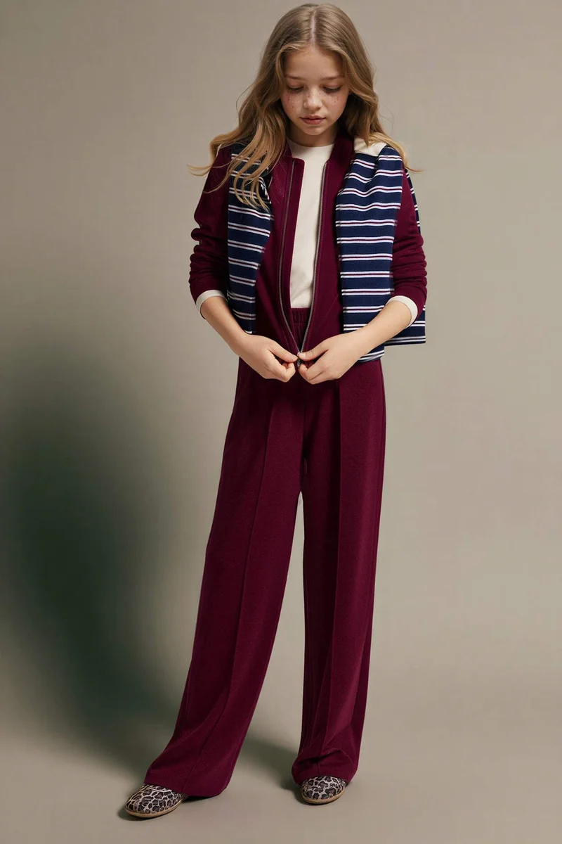 DeFacto Girl Wide Leg Modal Trousers