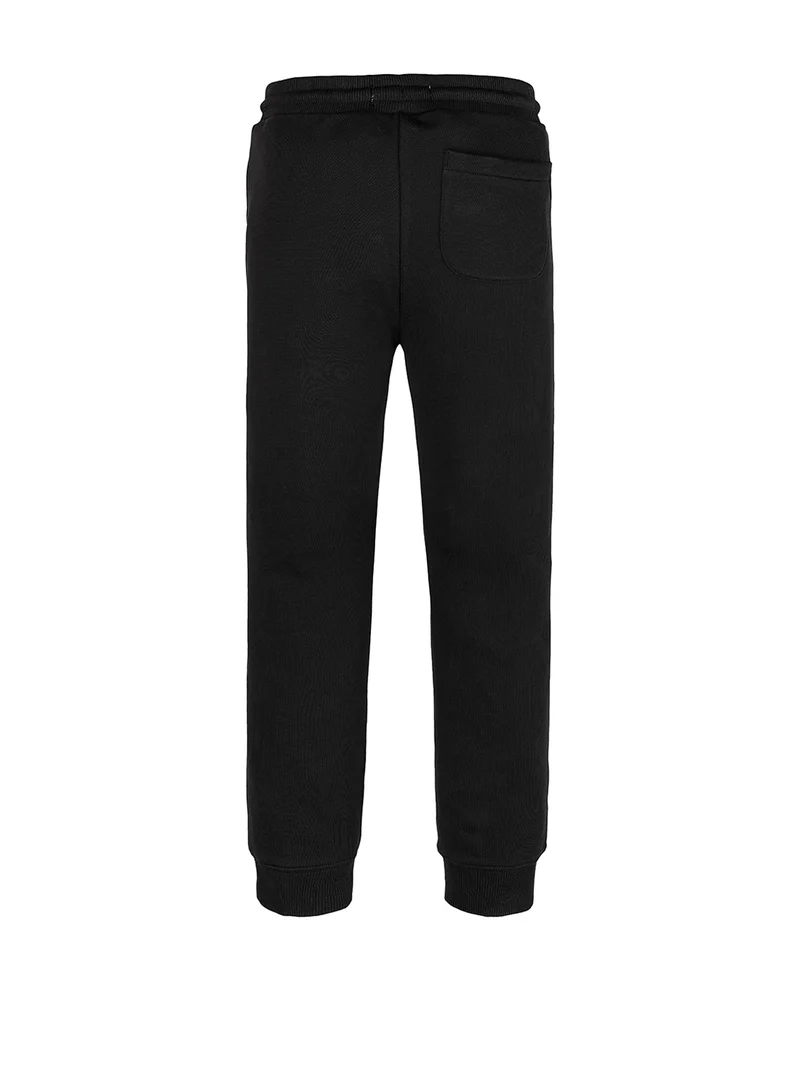 Calvin Klein Jeans Youth Logo Drawstring Cuffed Sweatapants