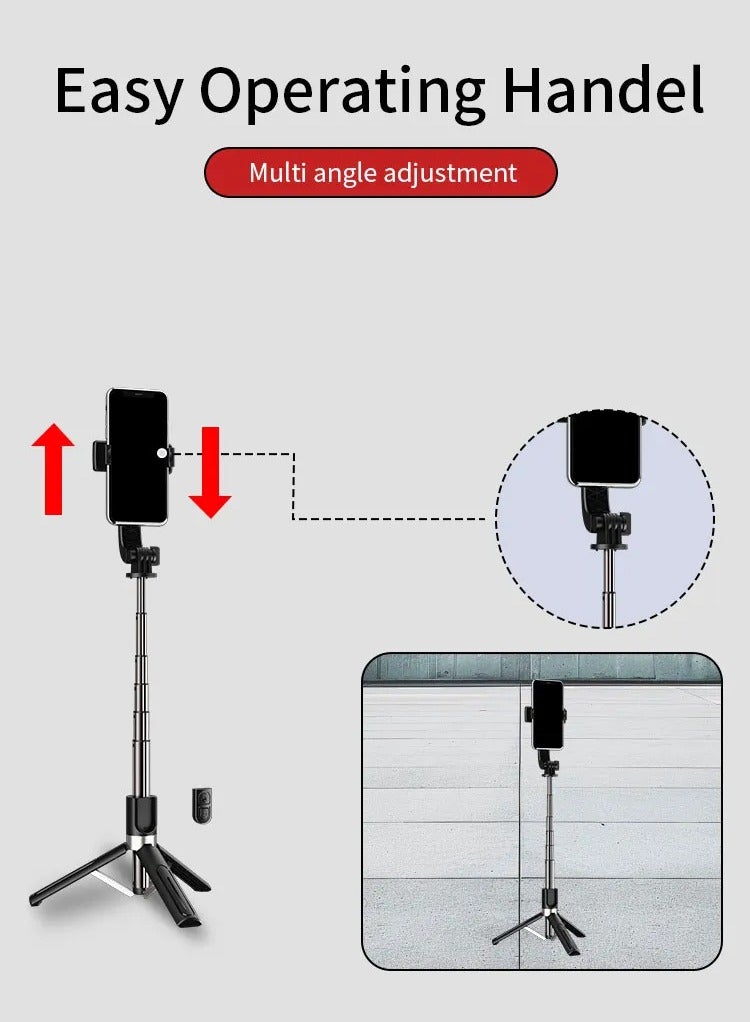 Jmary Jmary KT-219 Mini Tripod and Mobile Selfie Stick - Image 5