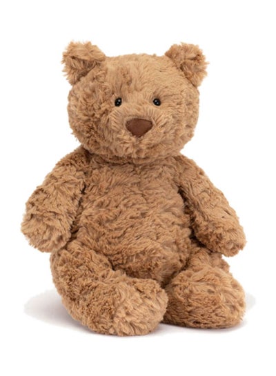 Jellycat Bartholomew Bear - medium Plush – Soft Stuffed Toy with Cordy Legs, Cute Valentine’s Gift for Kids & Adults, Collectible Jellycat, 22cm