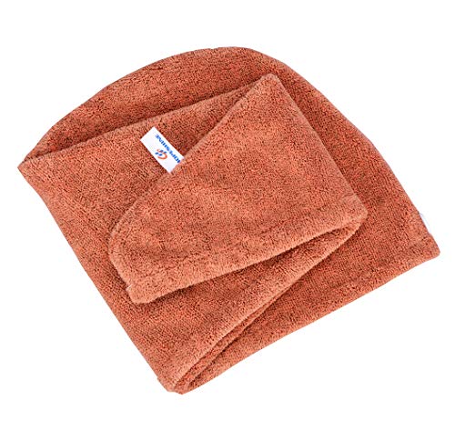 HOPESHINE Microfiber Hair Drying Towel Turban Twist for Long Hair Magic Instant Dry Hair Towel Wrap Fast Drying Absorbent Cap Great Gift for Women and Girls 2-Pack - Image 5