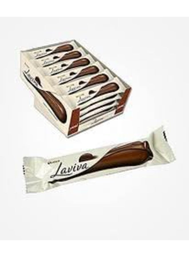 Ulker Ülker Laviva Chocolate Bar, Creamy Milk Chocolate & Rich Cocoa Filling, Pack of 3 - Image 3