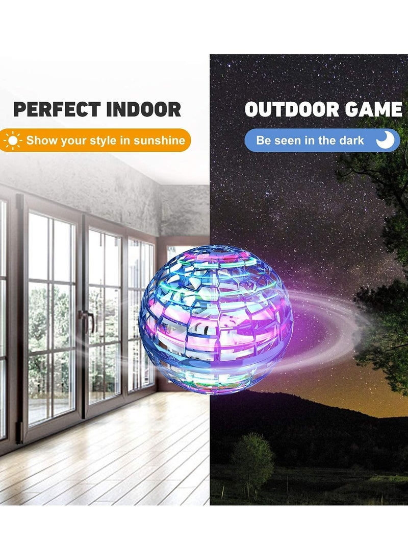 LIMOS - Flying Ball Toys Hand Controlled 360°Rotating LED Built-in Ball Toys - Image 1