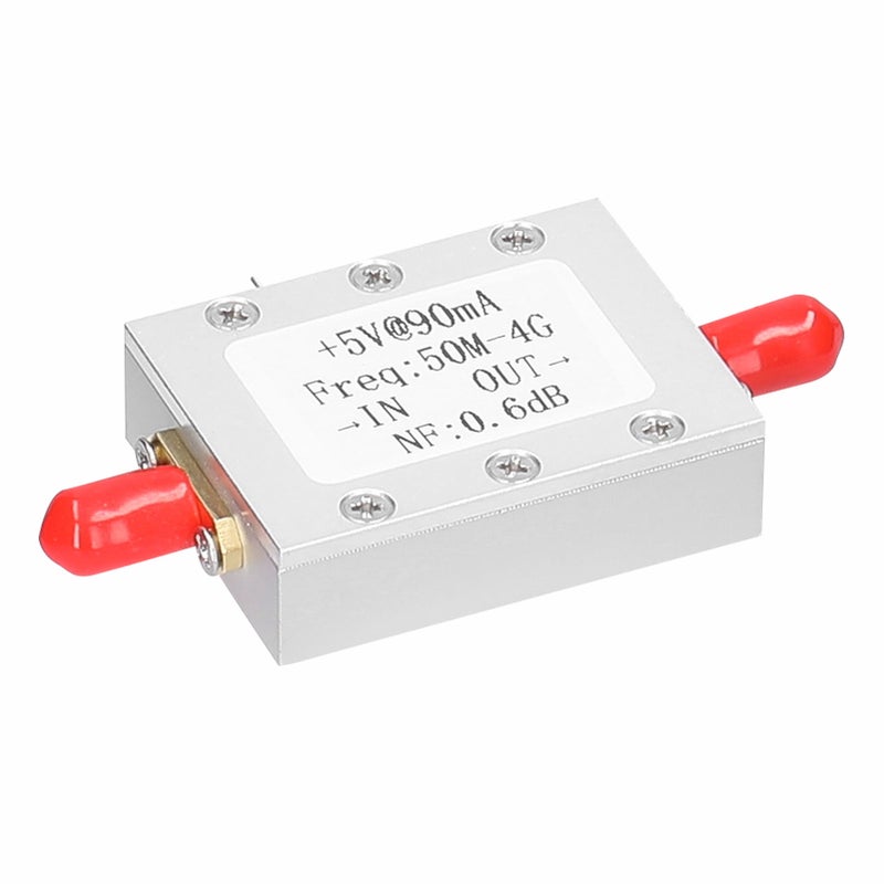 +5V@90mA Low Noise Amplifier Ham Radio Module LNA 50M-4GHz Frequency NF=0.6dB RF FM HF VHF / UHF Ham Radio -110dBm - Image 3