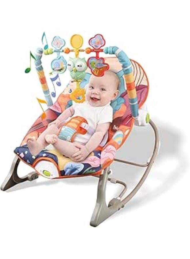 كرسي هزاز كبير متعدد الألوان